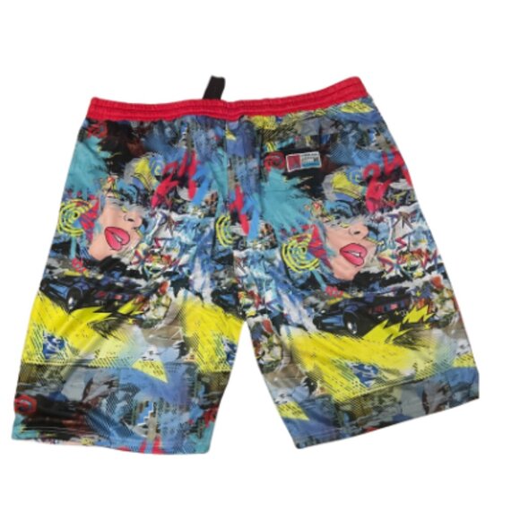 Dreamlands Classic Graphic Swim Trunks Big Men’s 5XL Shorts NEW with Tags - Picture 2 of 2